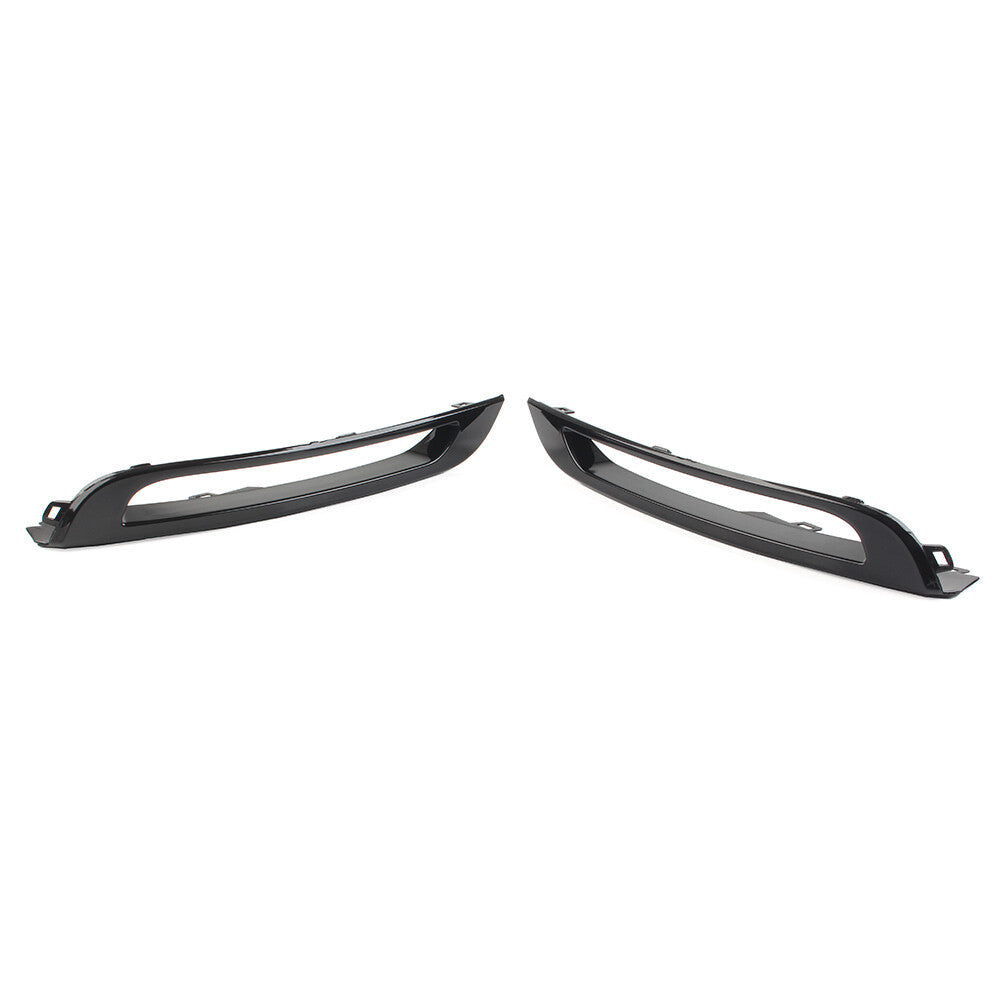 Front Bumper Fog Lamp Cover Gloss Black for Land Rover for Range Rover Velar 2018-21