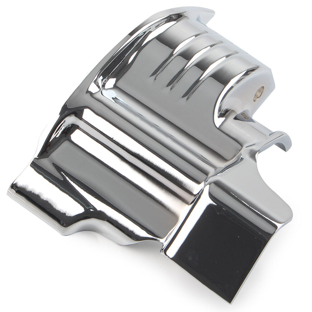 for Harley Electra Street Road Glide FLH 09-16 Starter Mount Engine Cover Chrome