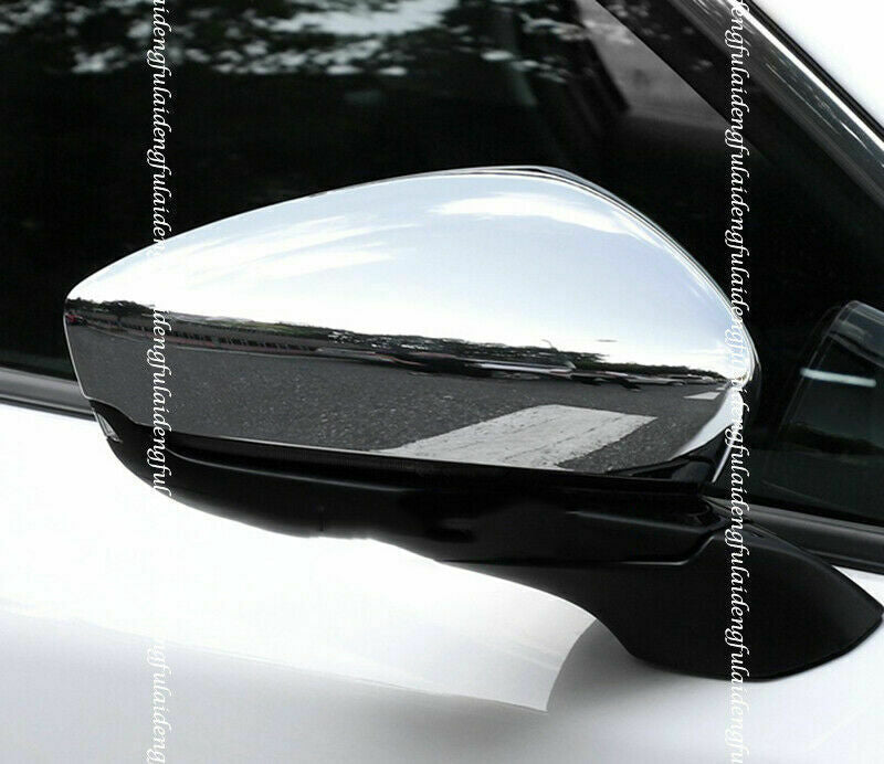 for Mazda CX-30 2020-2022 ABS Triple Chrome Side Door Rearview Mirror Cover Trim