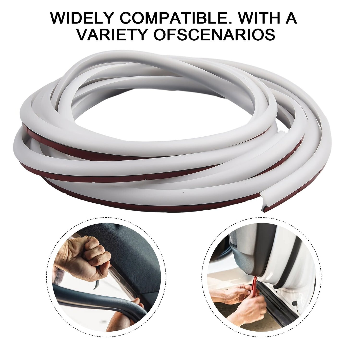 Automotive Sealing Solution T Shape Rubber Strip for Car Door Hood Trunk