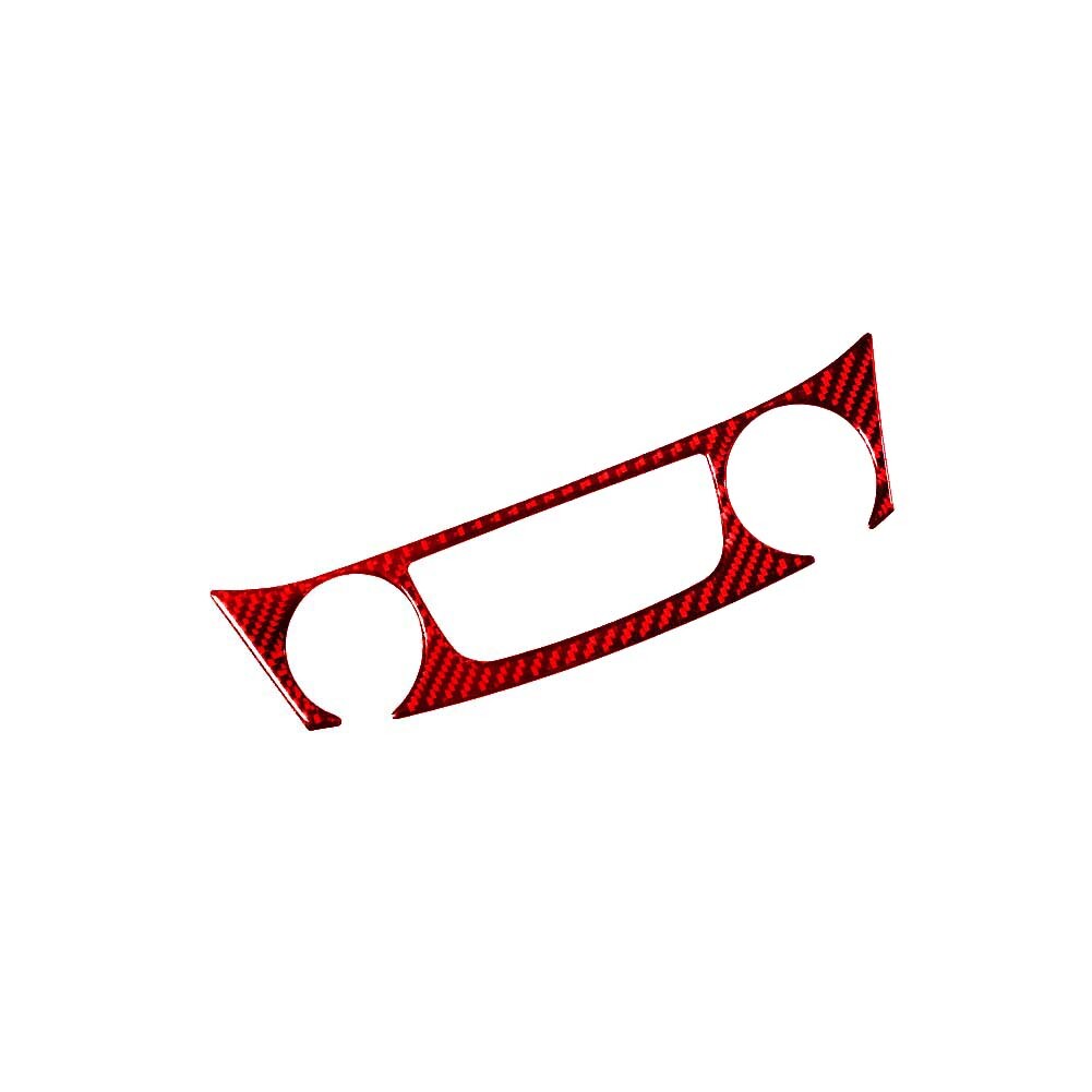 Carbon Fiber Center CD Panel Decorative Trim Cover For 3Series F30 2013-2019 v