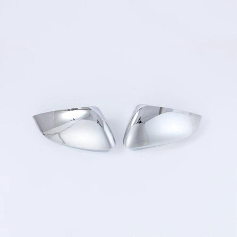 for Volkswagen ID.4 ID4 2021-2023 Chrome Side Rearview Mirror Cap Cover Trim 2PC