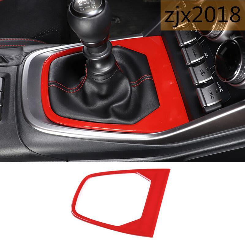 for Toyota GR86/ for Subaru BRZ 22-23 ABS Red Interior Central Gear Shift Panel Trim