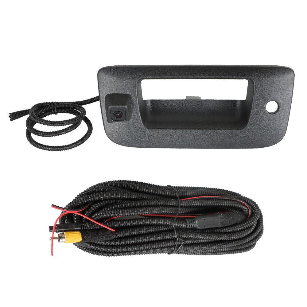Rear tailgate handle frame backup camera for 09-13 Silverado for GMC for Sierra - n
