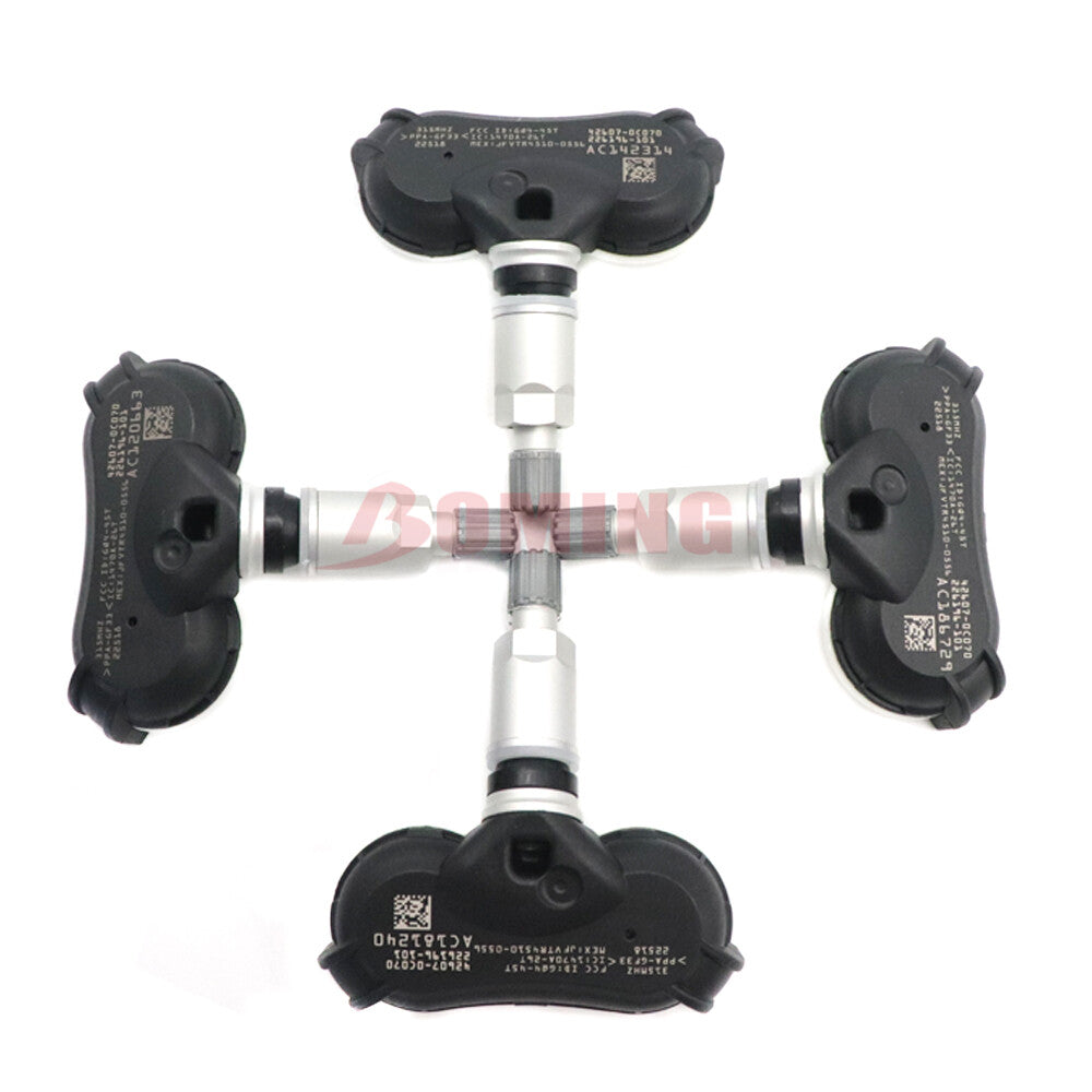 4x TPMS Tire Pressure Sensor for Toyota for Sienna Tundra Sequoia 06-17 42607-0C070