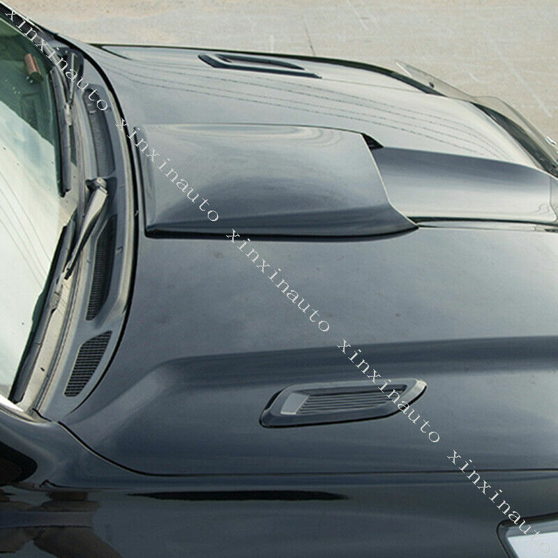 Simulation Hood Vent Decor Sport Side Air Flow trim black ForToyota for Land Cruiser