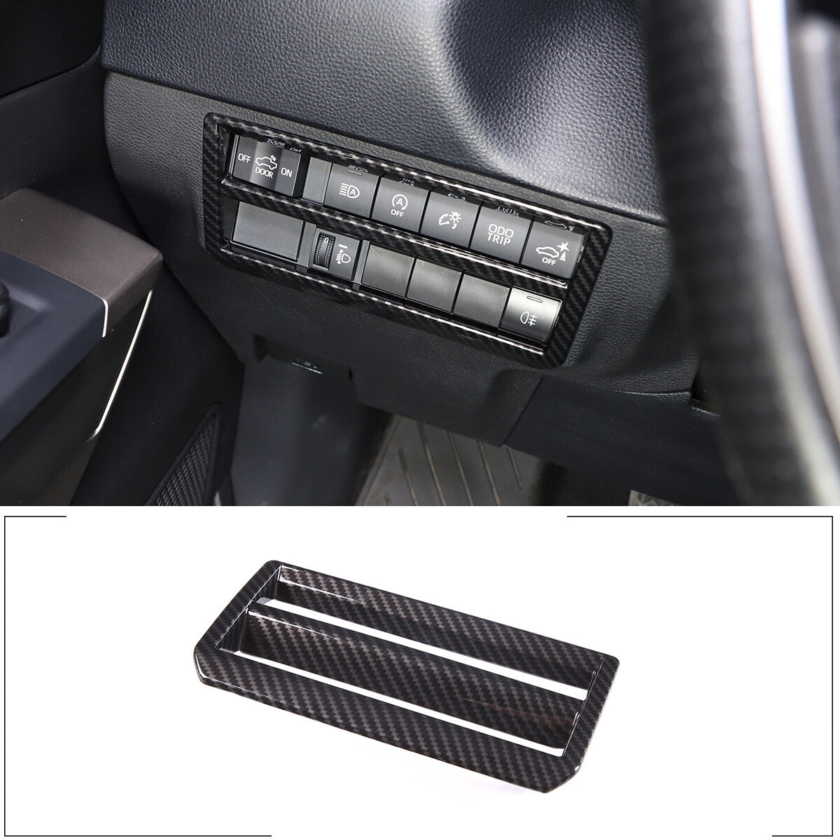 Red Alloy A/C Climate Control Knife Ring Cover Trim for 86/Sub@ru BRZ 22+- v