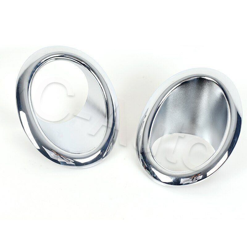 Left / Right Chrome Front Fog Light Cover Trim for NISSAN X-TRAIL T31 2011 2012