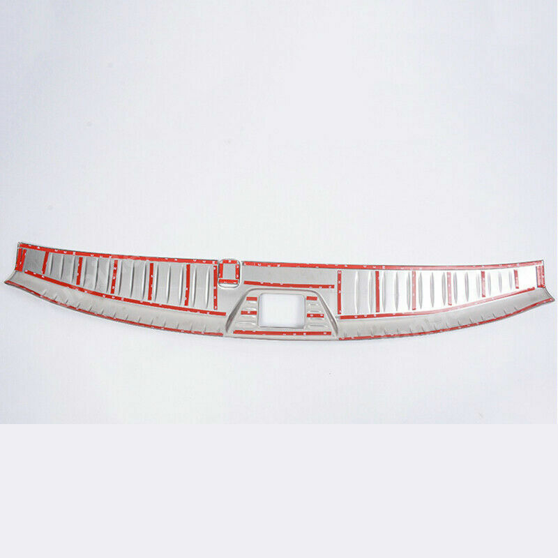 for Nissan Armada Patrol Y62 2017-2019 Silver Rear Bumper Guard Sill plate Cover