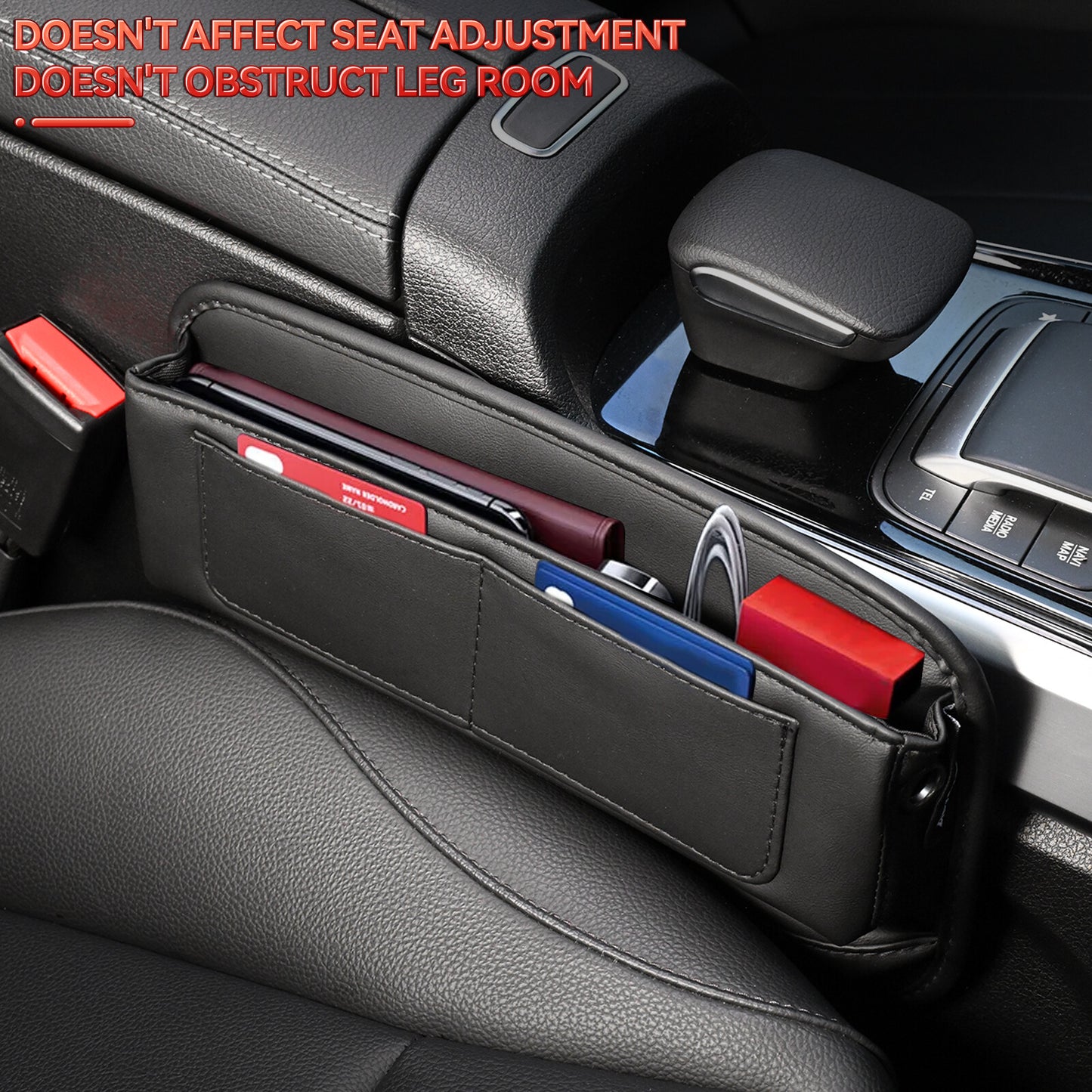 Car for Seat Gap Storage Bag Crevice Box Card Organizer Holder Accessories Universal