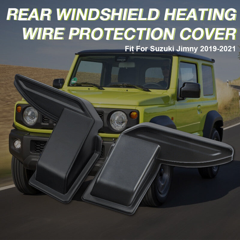 2X Rear Windshield Heating Wire Protective Cover Fit for Suzuki for Jimny 2019-2021