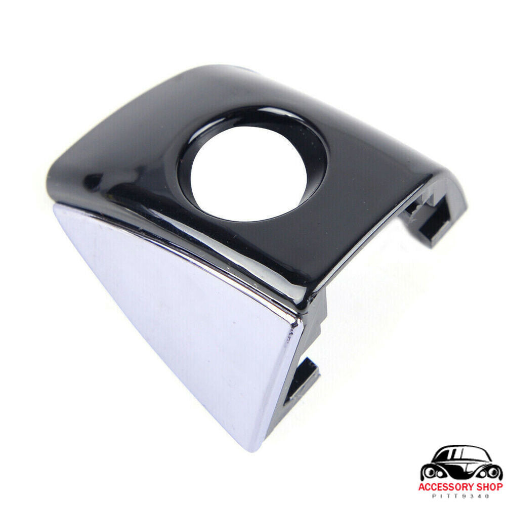 Driver's side door handle keyhole cover, left front chrome key cap suitable for Audi for A6 A7
