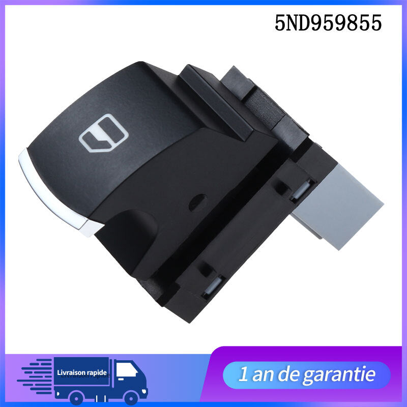 Bouton lève vitreous Pour for VW CADDY SHARAN for TIGUAN for PASSAT TOURAN for GOLF 5ND959855 Neuf n