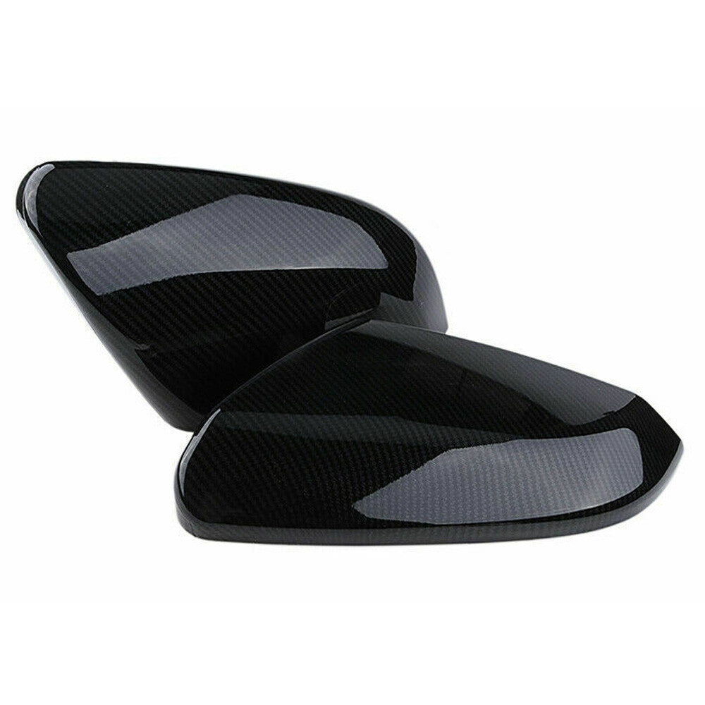 Pair Side Mirror Cap Cover trim for HONDA for CIVIC 2016-2021 Carbon Fiber Style US