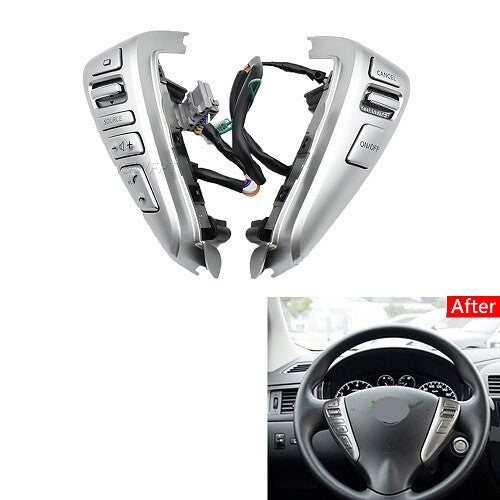 for Nissan NV200 Sunlight Tiida Sylphy Steering Wheel Control Switch 25550-3DA6A