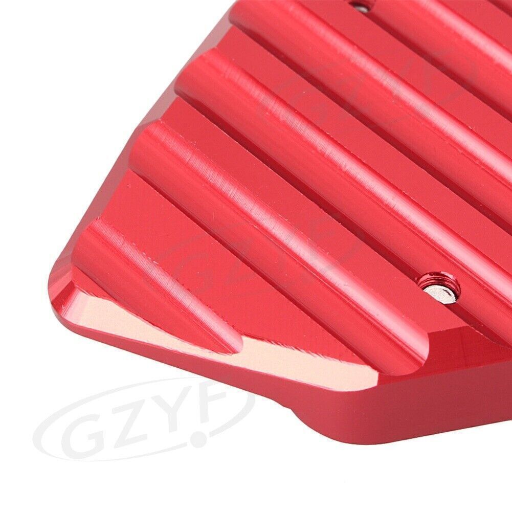 Motorcycle Side Stand Kickstand Plate Pad Fit for Yamaha T-MAX 530 2012-2015 14 Red Q