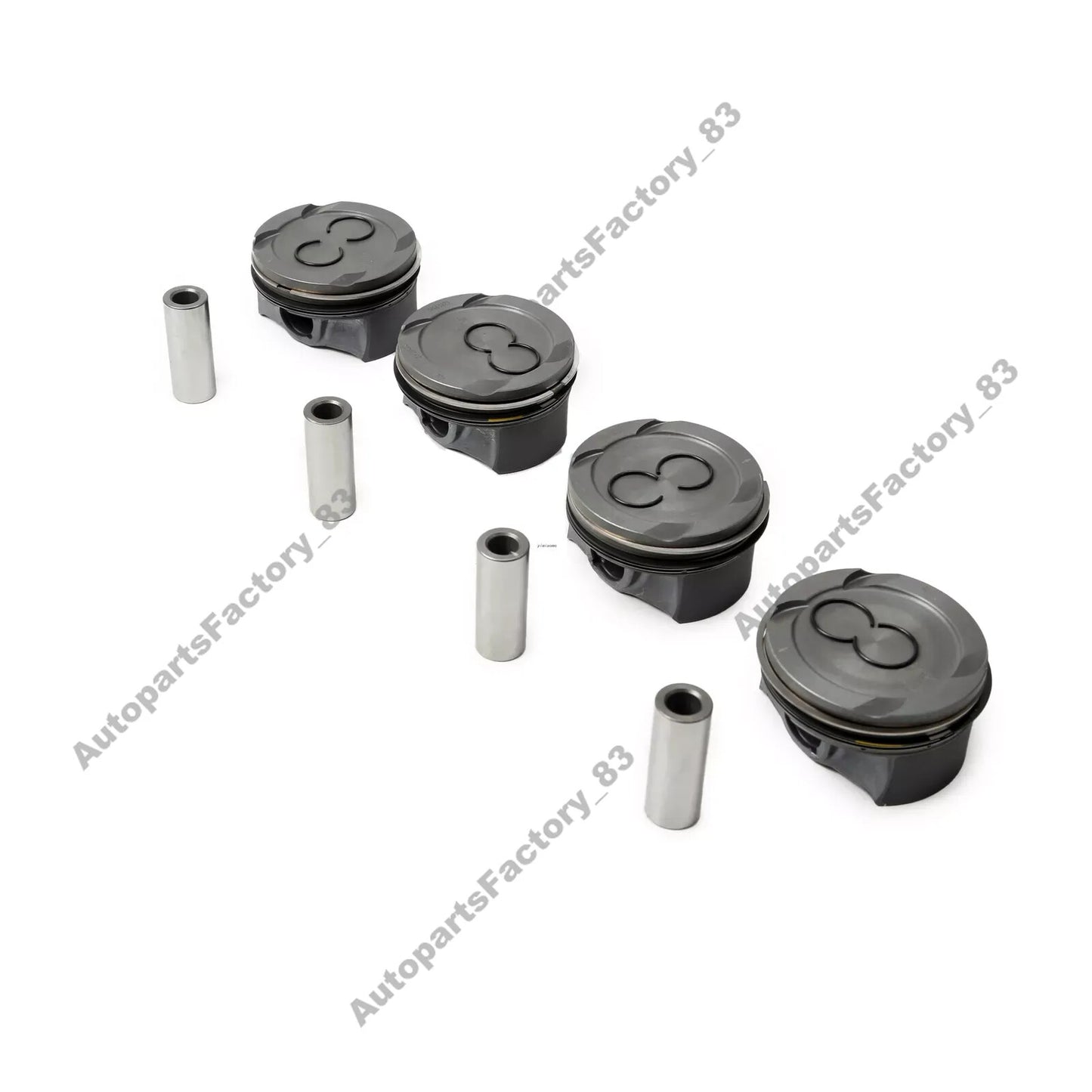 Piston Rings Assembly 82mm for Volvo B4204T 2.0 T4 / T5 L4 Turbocharged engine