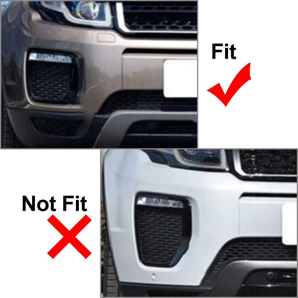 Right Bumper Fog Light Surround Trim for Land Rover for Range Rover Evoque 2016-2019