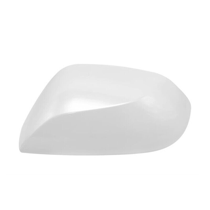 Left Side White Rearview Mirror Cover Shell Cap Fit for Toyota for Avalon 2019-2023