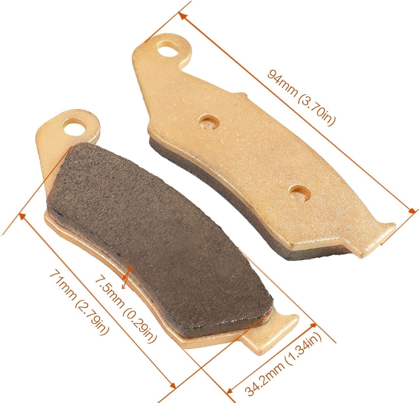 Brake Pads Front Rear for Suzuki RM-Z 250 RMZ 250 RM-Z 450, for Yamaha YZ125, BETA RR
