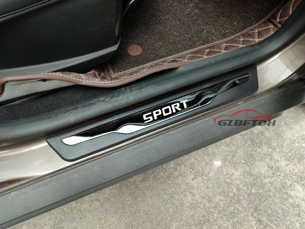for Ford Ranger 2023 Car Accessories Door Sill Scuff Scuff Protector Cover Trims