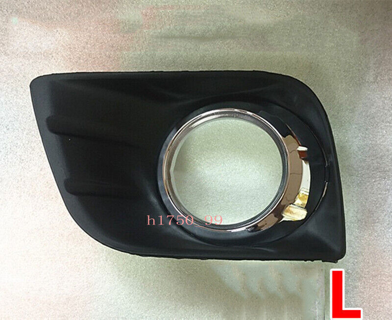 for Toyota Prado LC150 FJ150 10-13 Black Front Bumper Fog Light Cover Replace 2X