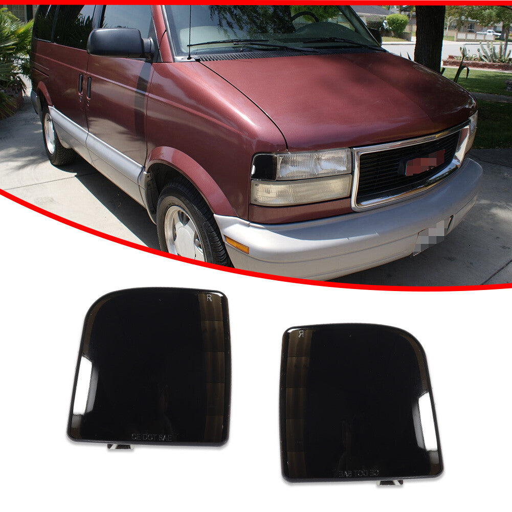 Smoke side marker signal parking light set for 95-05 Safari Van- v