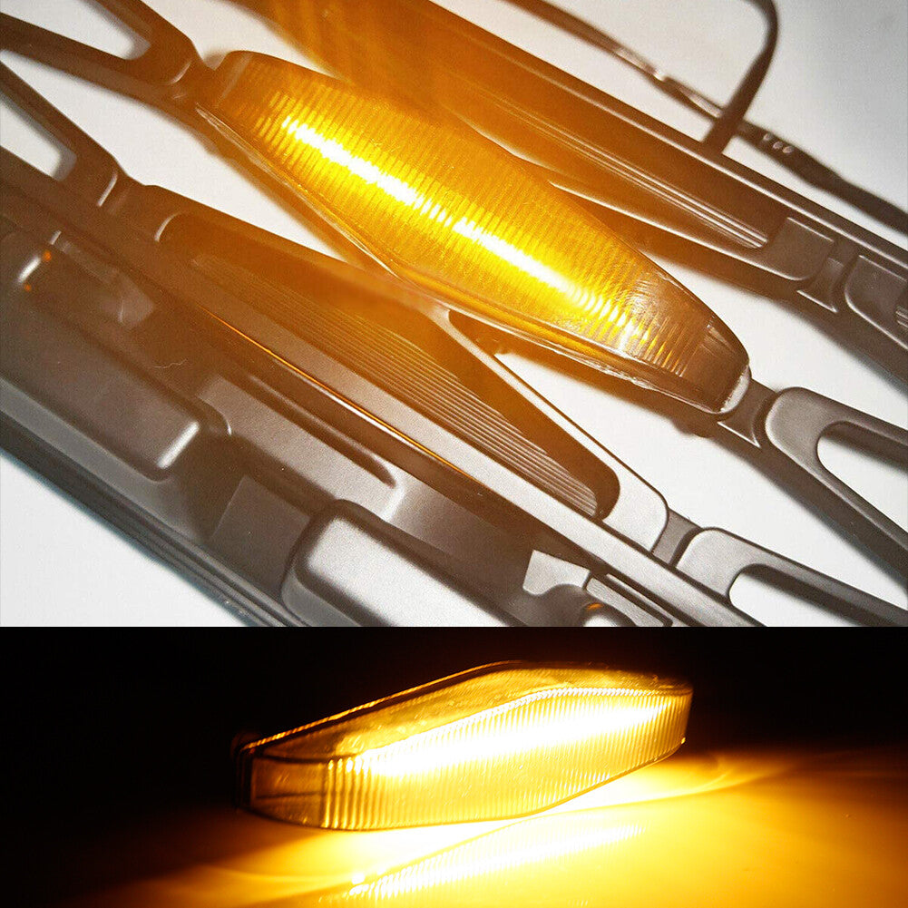 Pack for 2014 and above for 4Runner Amber LED Front Grille Lights Running DRL Lights - v