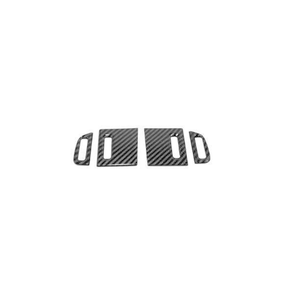 Air Conditioning Air Outlet Vent Trim for Ford Explorer 2020-2022 Carbon Fiber