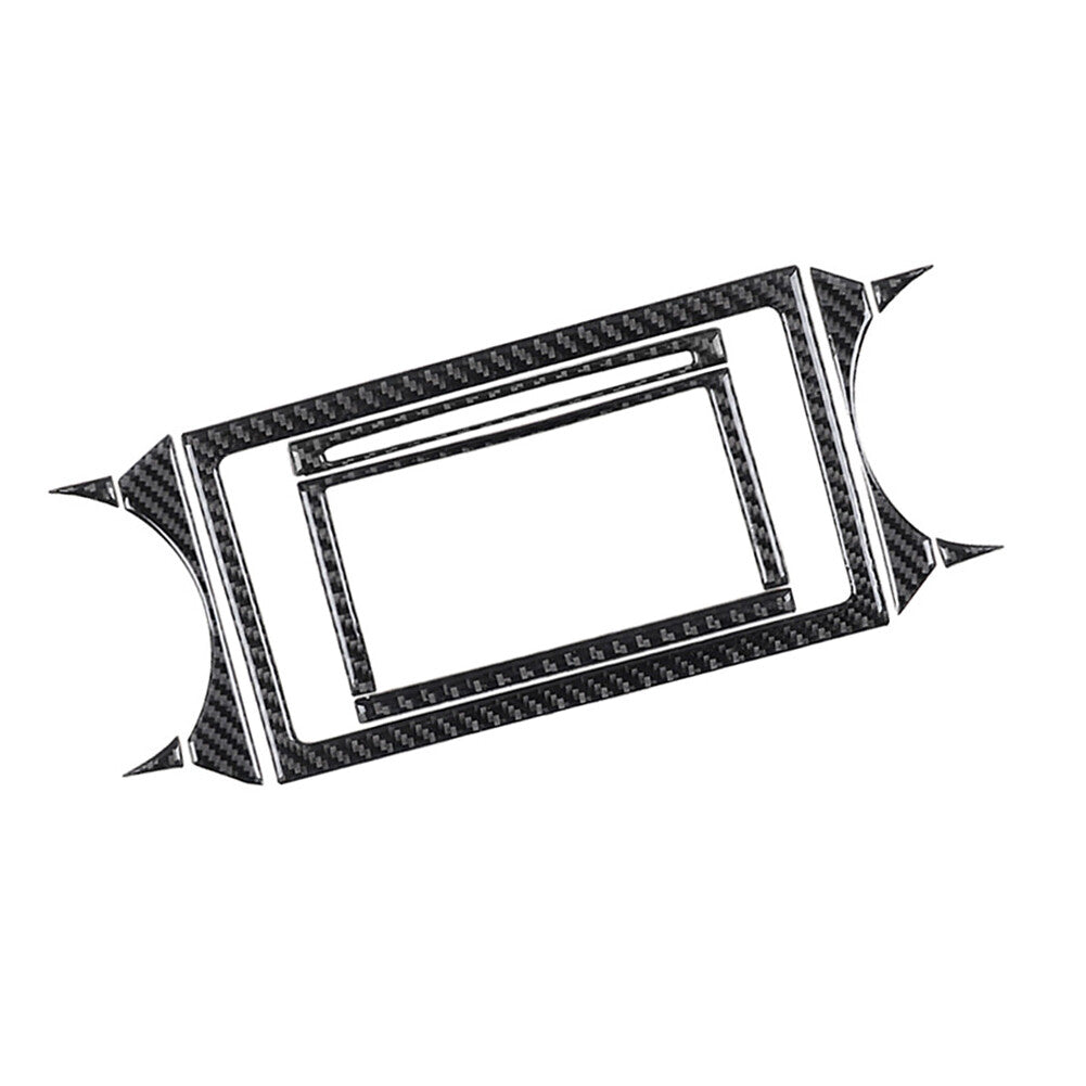 Red Carbon Fiber Gear Shift Panel Decorative Trim Cover for Subaru BRZ for 86 v