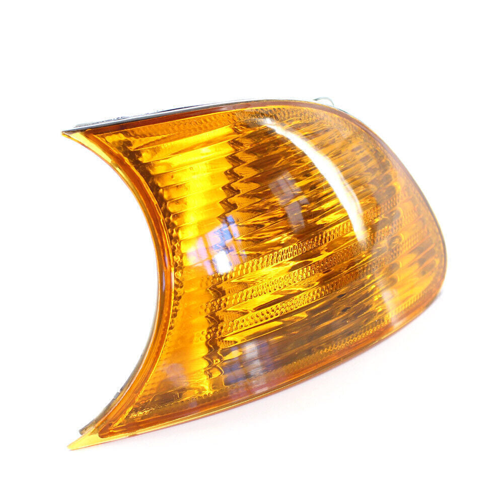Front Left Turn Signal Light w/Amber Lens Fit for BMW E46 3-Series 2DR 00-01