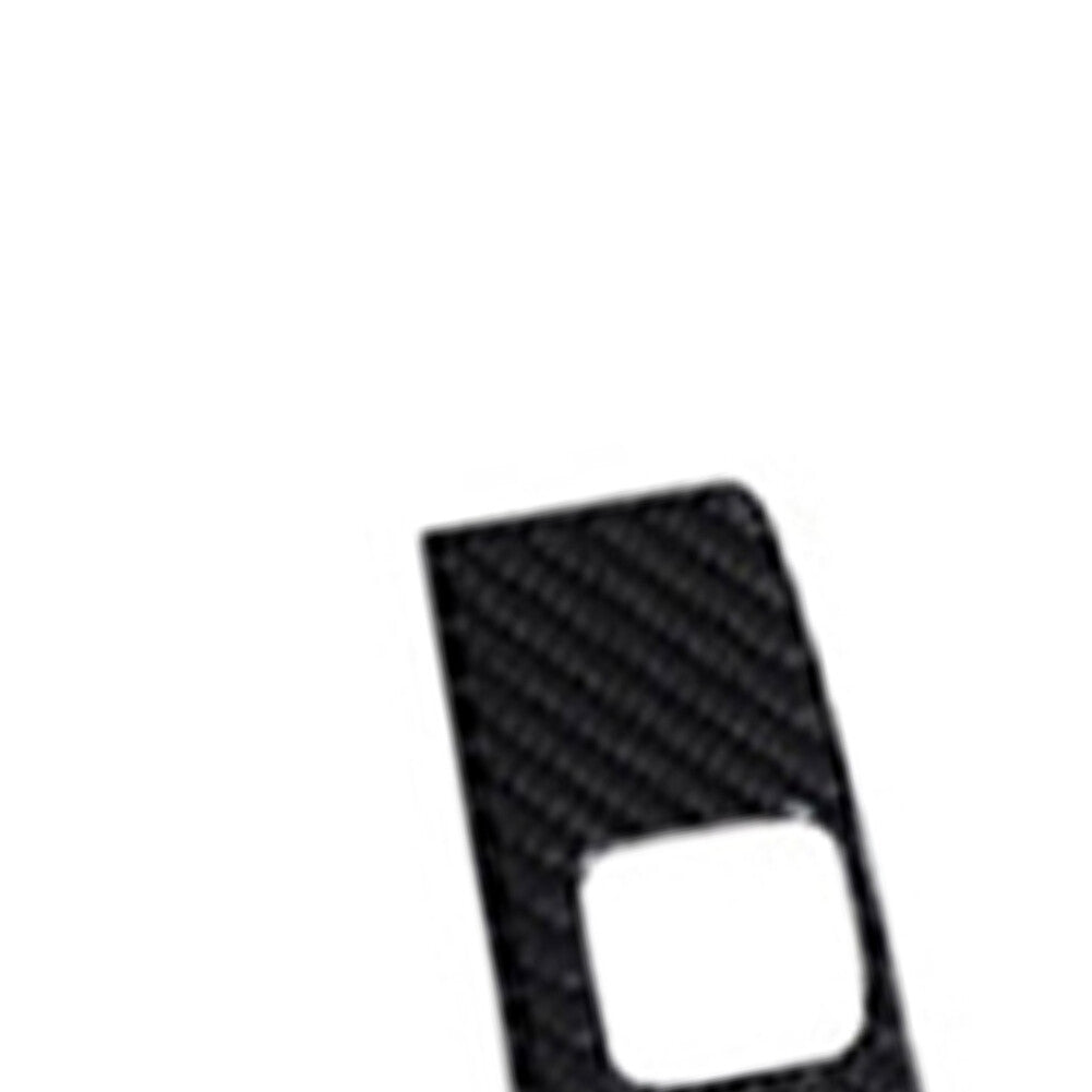 2Pcs Carbon Fiber Door Speaker Outer Frame Cover Trim for KIA Cadenza 2014-2016 v