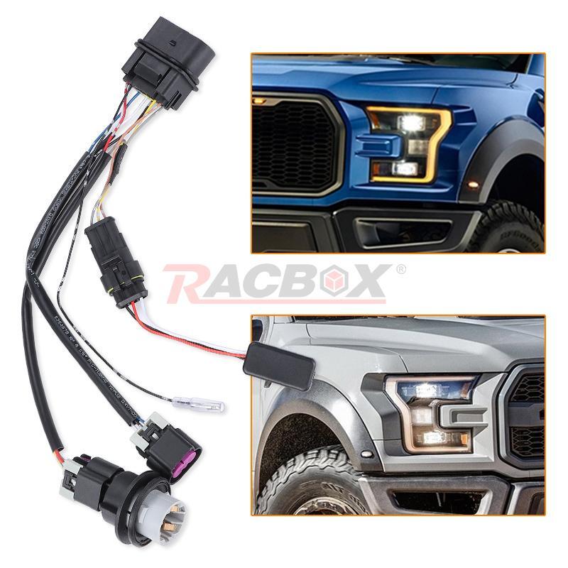 13-18 for Ram Factory Projector Headlights to Aftermarket Headlights Conversion Kit