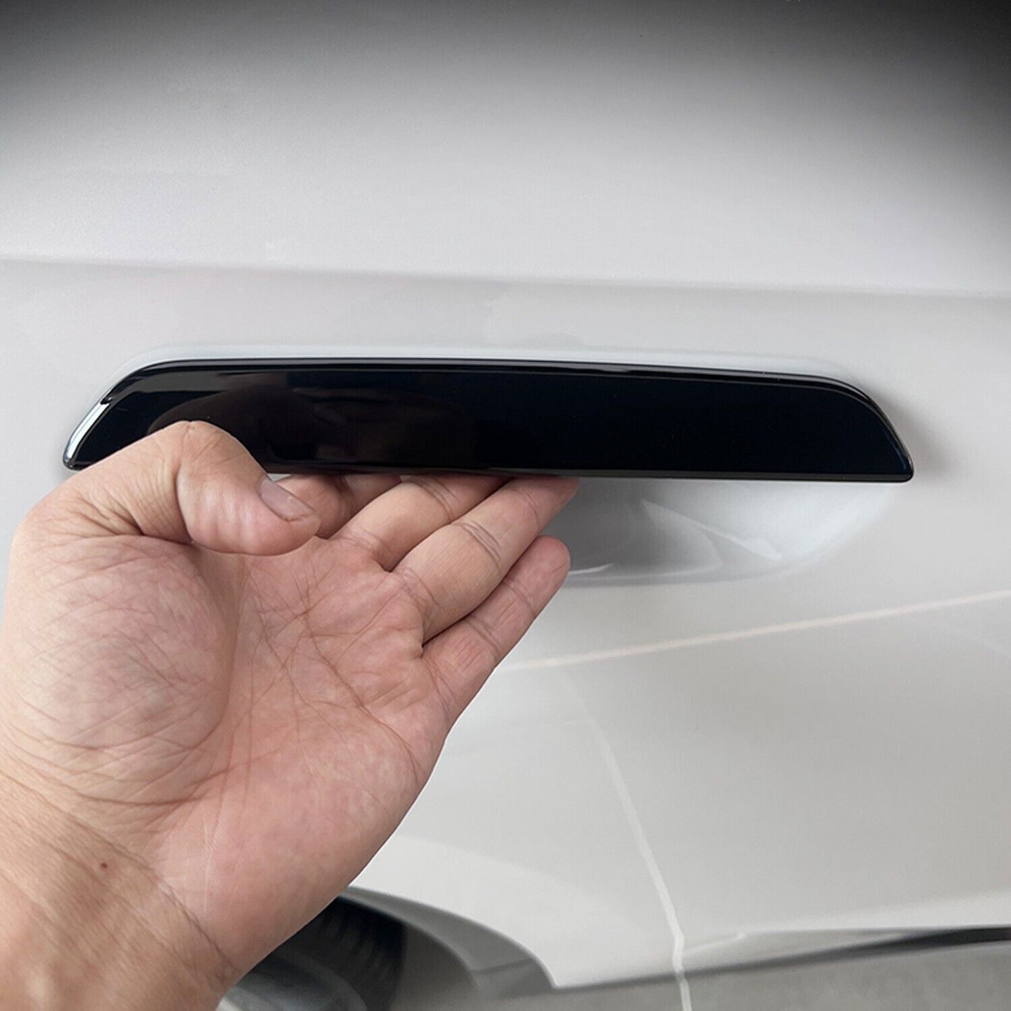 4P ABS Glossy Black Out Side Door Handle Molding Cover Trim for Bmw X1 2023-2025