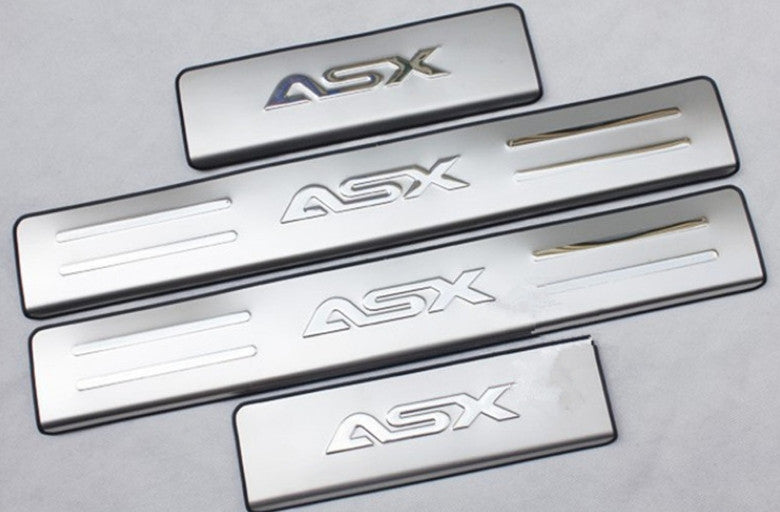 For 2013-2020 for Mitsubishi ASX Accessories Door Sill Protector Scuff Plate Parts