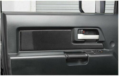 for Toyota FJ Cruiser 2006-2021 Carbon Fiber Inner Door Bowl Molding Cover Trim