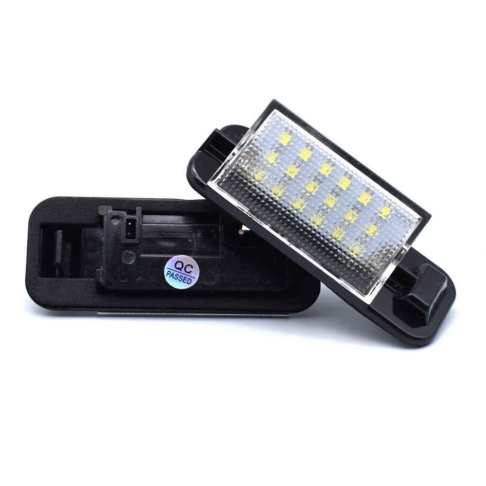 2PCS White License Number Plate Light Error For 1992-1999 for BMW 3 Series E36 Q