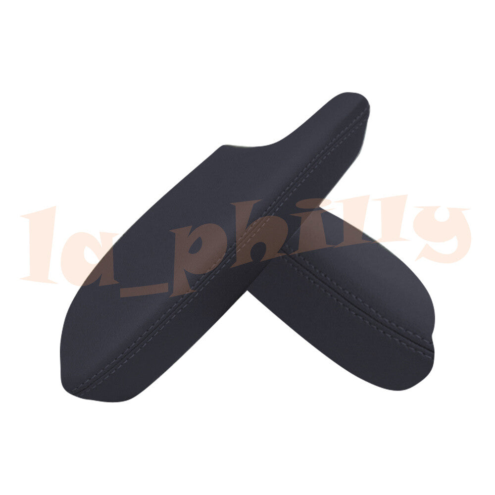 2 Pcs Fits for Acura TSX 2009-2014 Black Replacement Front Door Panel Armrest Cover Q