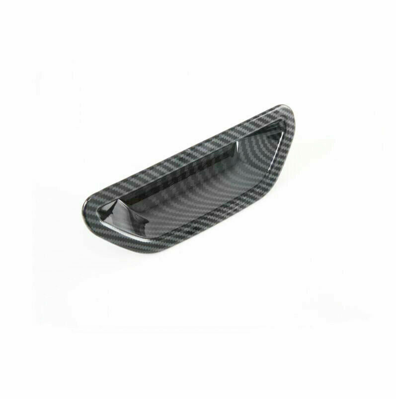 for Nissan Rogue 2021-2023 Carbon Color ABS Rear Door Tailgate Handle Cover Trim