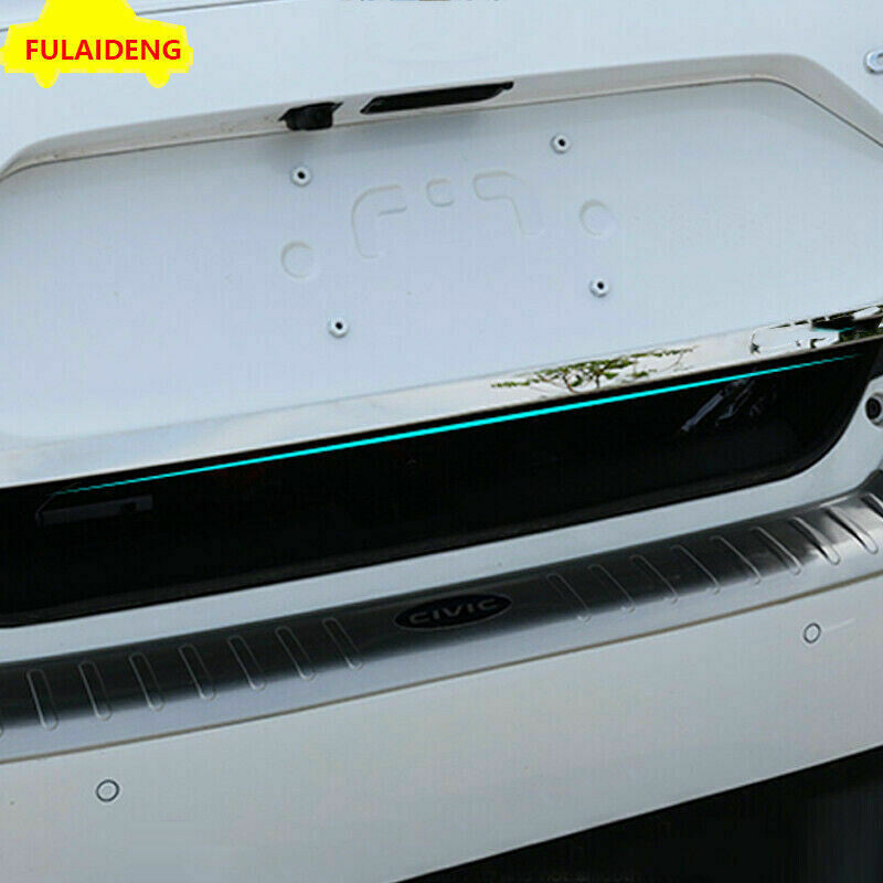 for Honda for Civic Sedan 2016-2021 CHROME REAR DOOR TRUNK TAILGATE LID STRIP TRIM