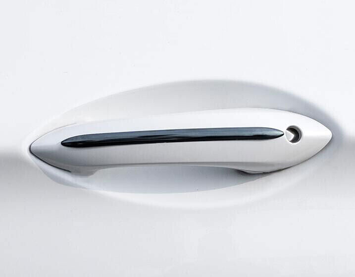 Gloss Black Exterior Outside Door Handle Cover Trim Fit for BMW 5 Series 2011-16
