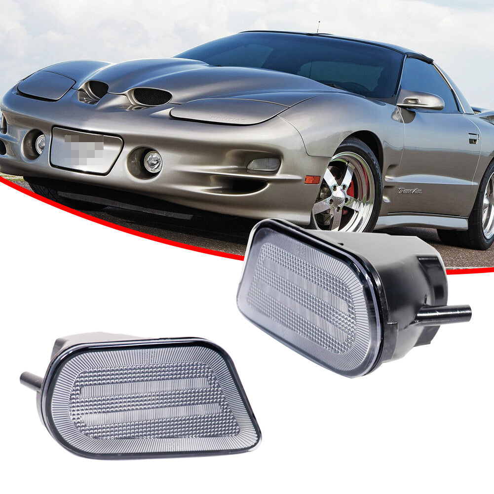 Clear lens front bumper turn signal housing kit for 98-02 for Pontiac Firebird- v
