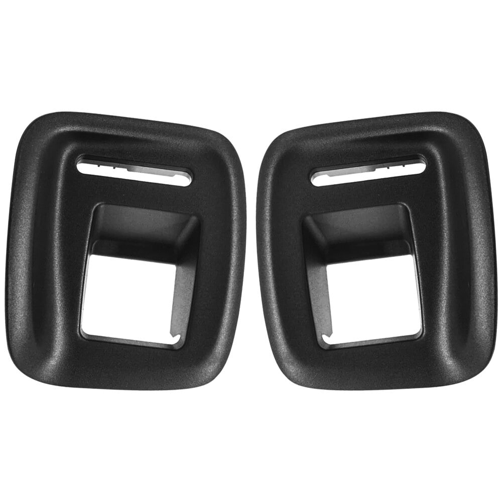 Fits For A-Class W176 2Pcs Rear Left Right Side for Seat Catch Cover Black Q