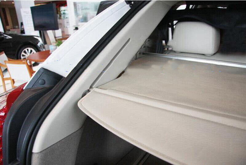 Beige Rear Trunk Shielding Shade Cargo Cover Luggage for Cadillac SRX 2011-2016 Q