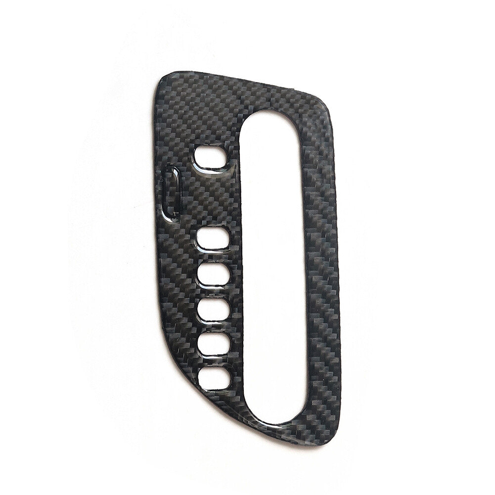 For Tacoma 2012-2015 6Pcs Front Window Button Control Trim Carbon Fiber v
