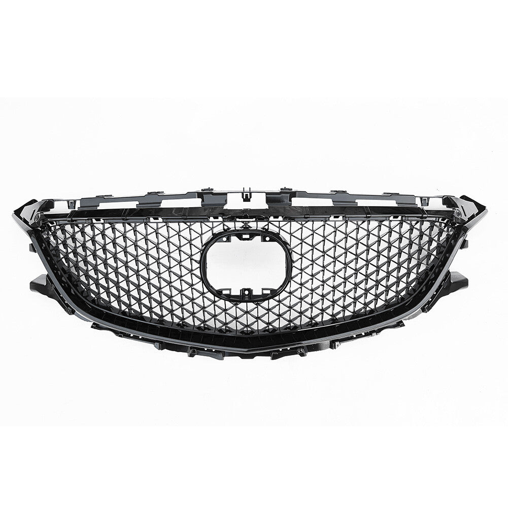 Front Upper Bumper Diamond Grille Grill for Mazda 6 Atenza 2014-2016 2015
