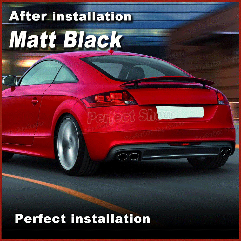 for Audi TT Non-Sline Non-TTS Non- Version 08-10 PU Rear Bumper Diffuser Lip