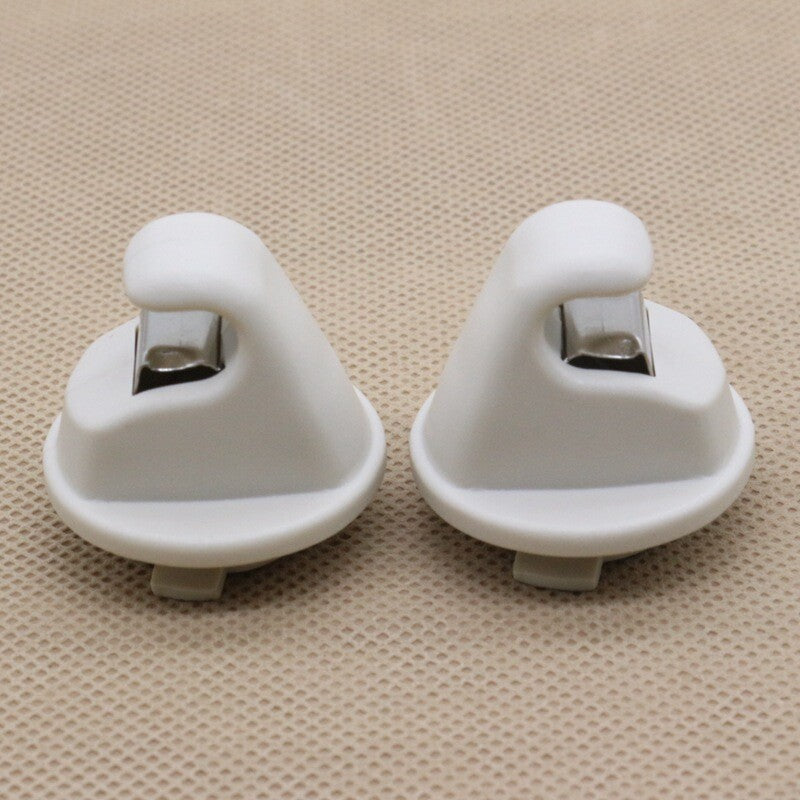 2-pack of beige sunshade clips for Volkswagen for Golf MK7, for Jetta , for Passat B8, 5G0-857-561-B