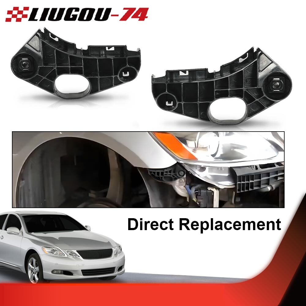 The front upper bumper fixator is suitable for the 07-11 for Lexus GS350 06-07 GS430 GS450h GS460- v