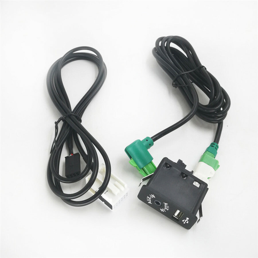 Car CD changer stereo audio wiring harness, wires and cables, switch buttons, AUX IN kit for - n